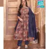 MCM Pure Gold Vol-1 - Anarkali Kurti With Pant Dupatta